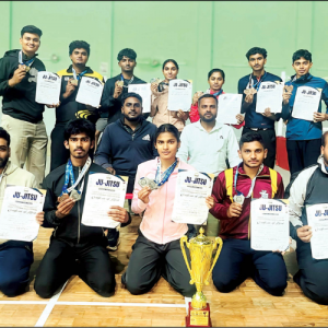 South Zone Jiu-Jitsu Championship - 2026 University of Mysore bags 18 medals
