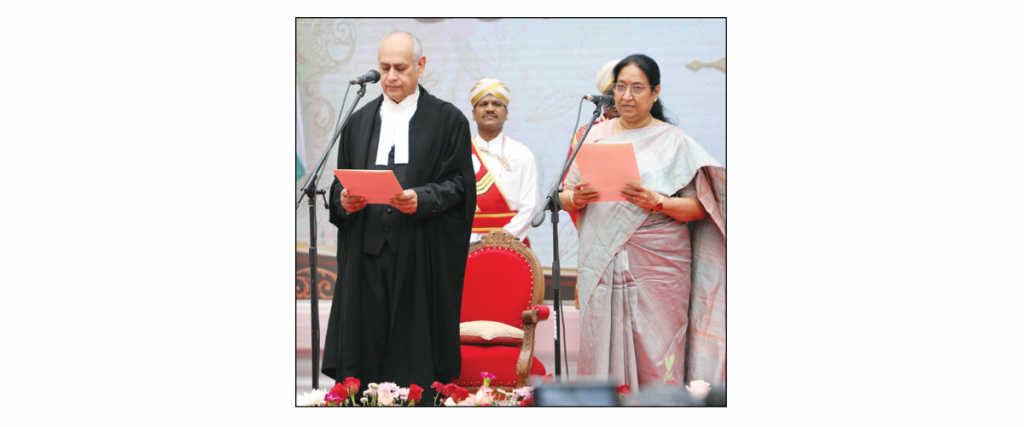 Dr. Sudha Yadav sworn-in as Karnataka Governor