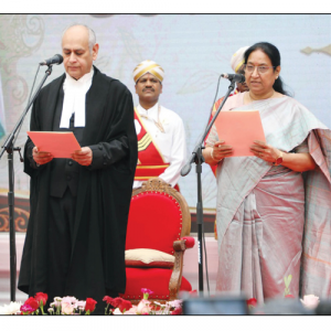 Dr. Sudha Yadav sworn-in as Karnataka Governor