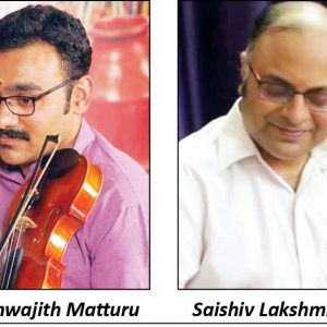 Vid. Manasa Nayana to perform at Ganabharathi tomorrow