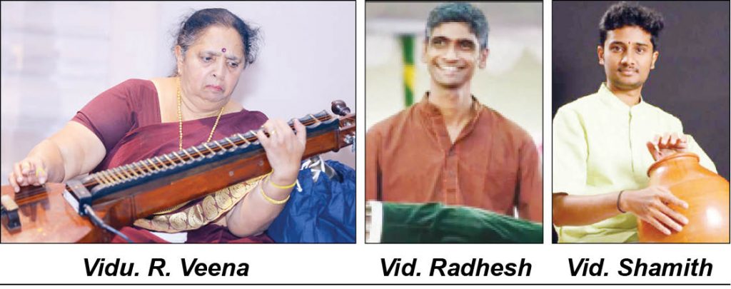Vid. Dr. Vijayaraghavan Memorial Veena Concert at Ganabharathi