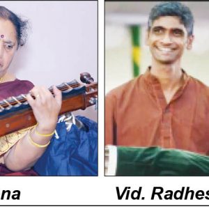 Vid. Dr. Vijayaraghavan Memorial Veena Concert at Ganabharathi
