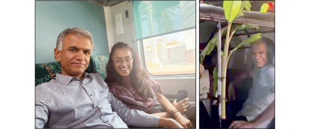 Minister captures Dasara grandeur travelling in auto