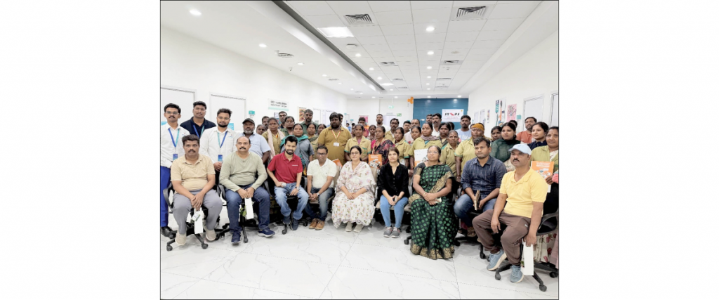 Health screening for city’s civic workers held at Manipal Hospital