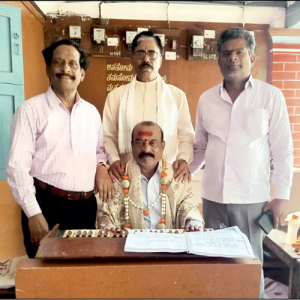 Noted Harmonium Master Mysore Nagendra Prasad felicitated