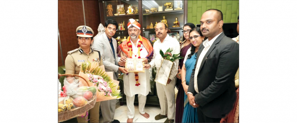 CM formally invited for Dasara 2026