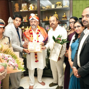 CM formally invited for Dasara 2026