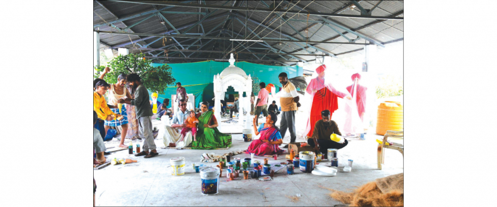 No shelter, no toilets, no water, no security