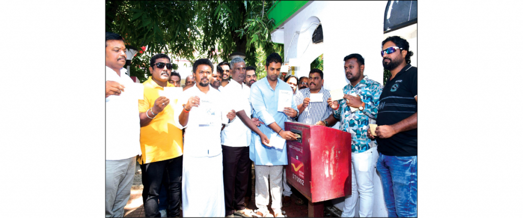 Postcard drive ‘educating’ Dr. Yathindra launched