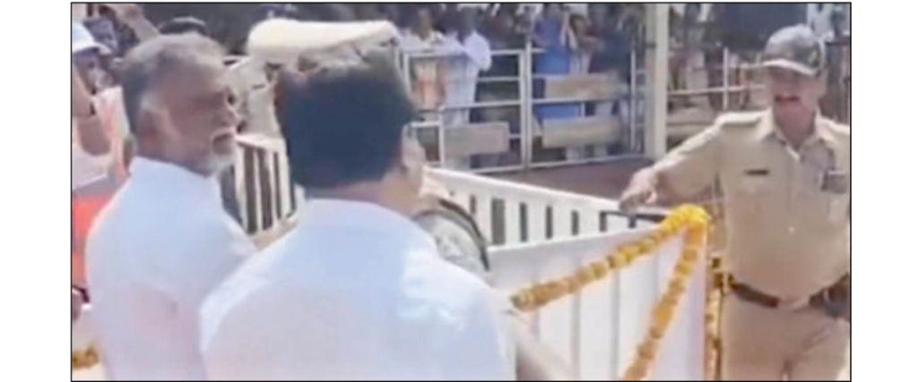 Police stop Ministers at Palace; CM orders probe