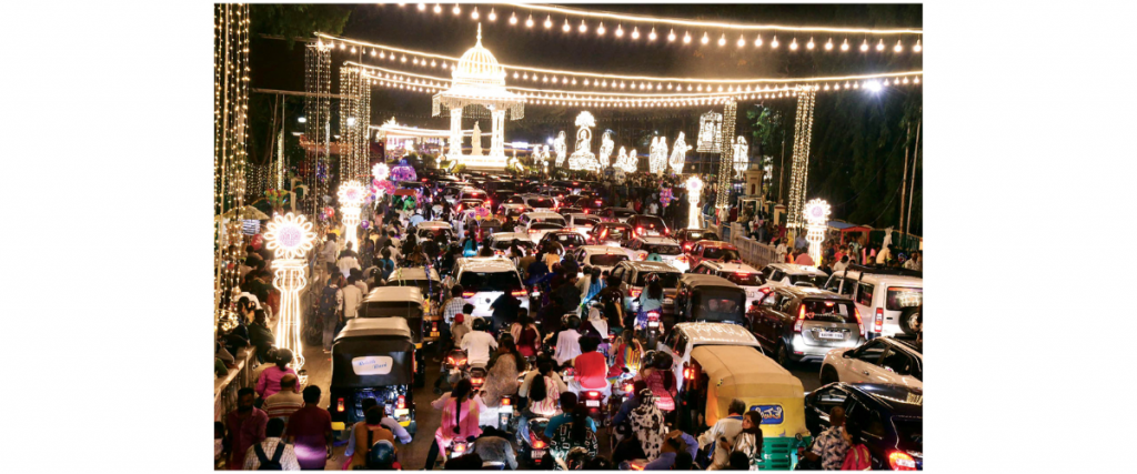 Tourist footfall stays high even after Dasara