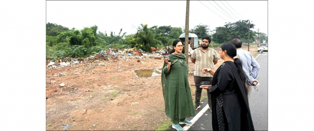 Three shifts to keep Dasara venues clean
