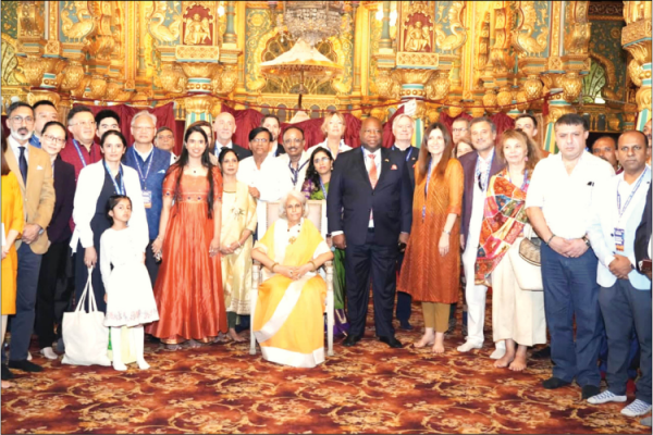 Ambassadors call on Pramoda Devi