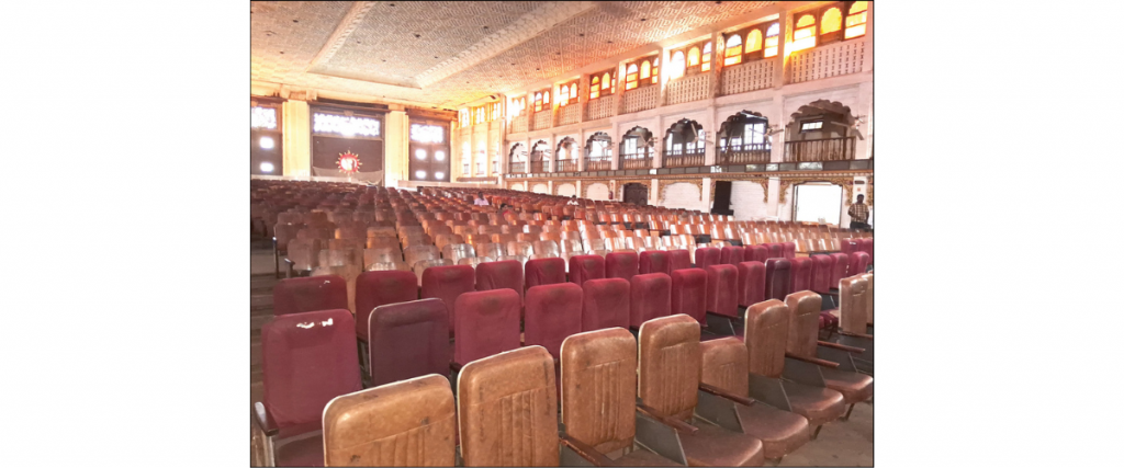 Artistes forced to perform for empty chairs…