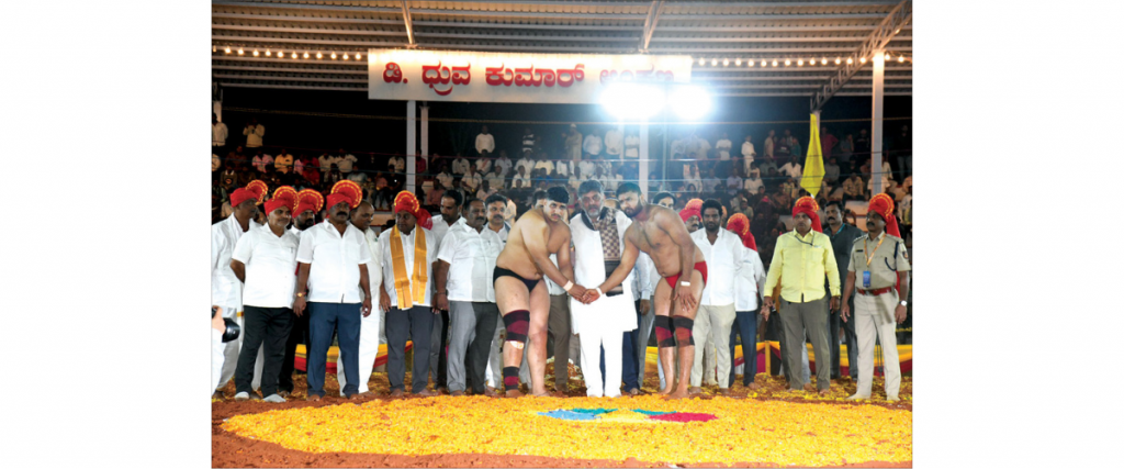 CM launches Dasara Wrestling Tournament