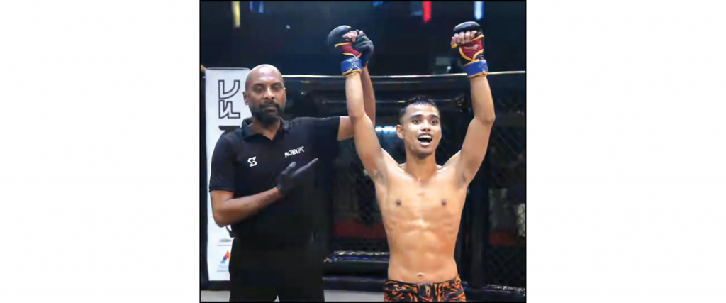 City’s MMA athlete Robert wins Straw Weight title